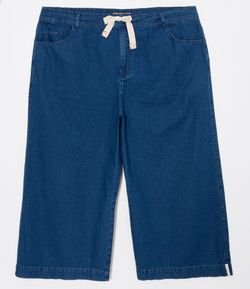 Calça Jeans Pantacourt Curve & Plus Size