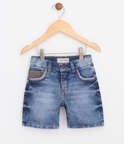 Bermuda Infantil Jeans - Tam 1 a 4