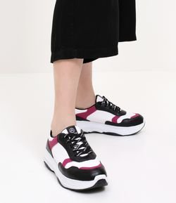 Tênis Feminino Chunky Recortes Via Marte - Renner