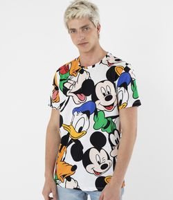 Camiseta em Algodão Peruano Estampada Disney