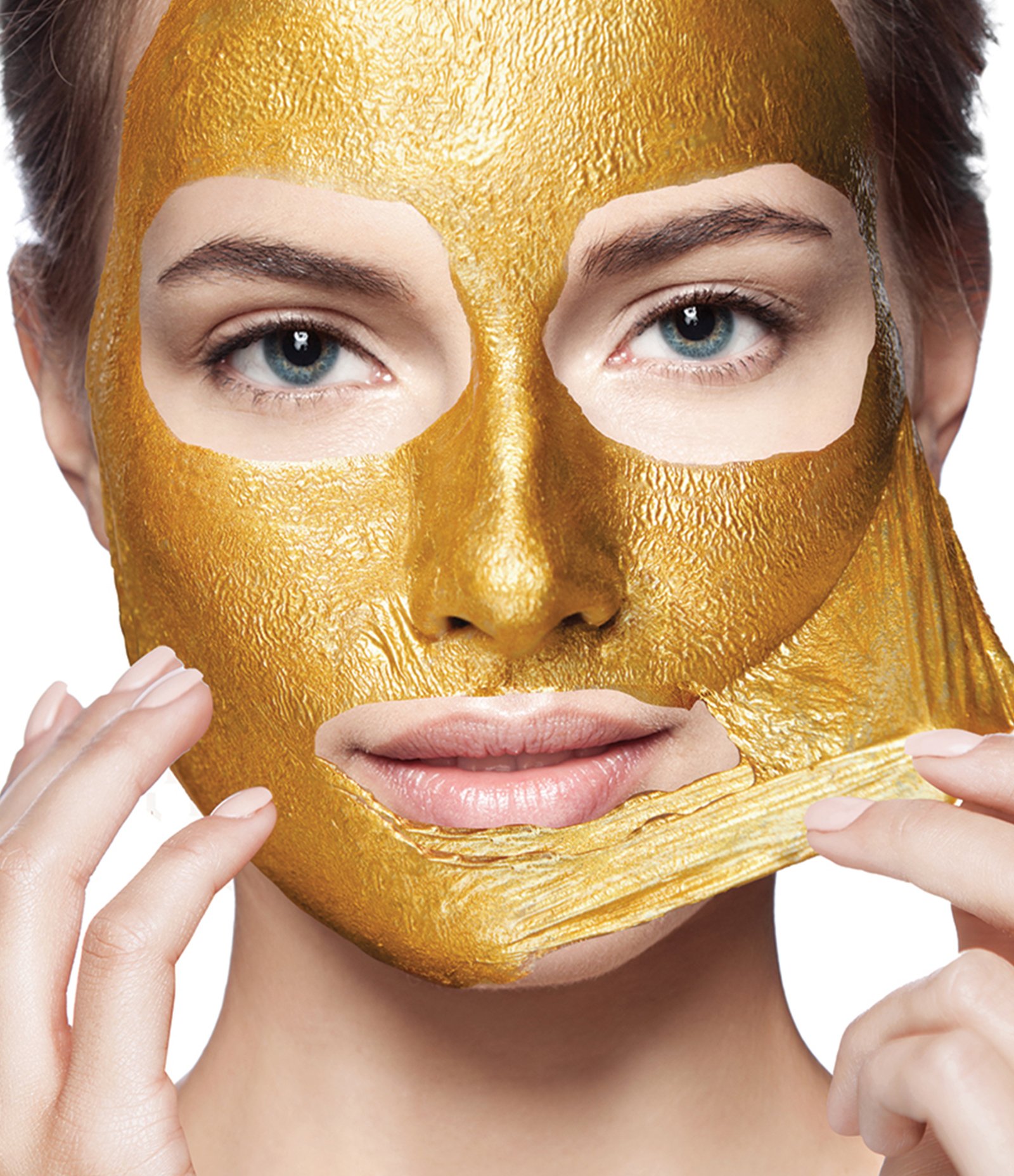 Máscara Dourada Ouro 24K Kiss 10g 2