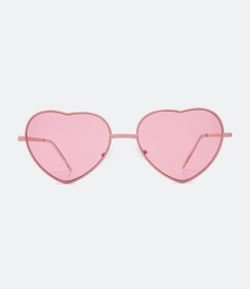 Óculos de Sol Feminino Coração