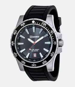 Relógio Masculino XGames XMSP1015-P1PX Analógico 10ATM