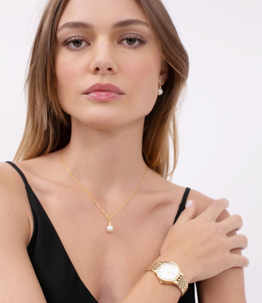 Kit Relógio Feminino Champion CH24857B Analógico + Conjunto Semijóia é ruim? Kit Relógio Feminino Champion CH24857B Analógico + Conjunto Semijóia é boa?