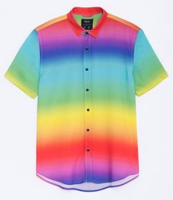 renner camisa masculina estampada