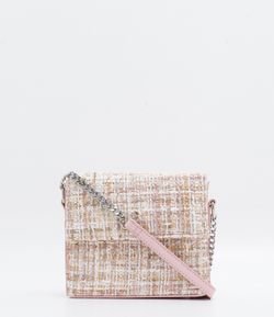 Bolsa Transversal em Tweed