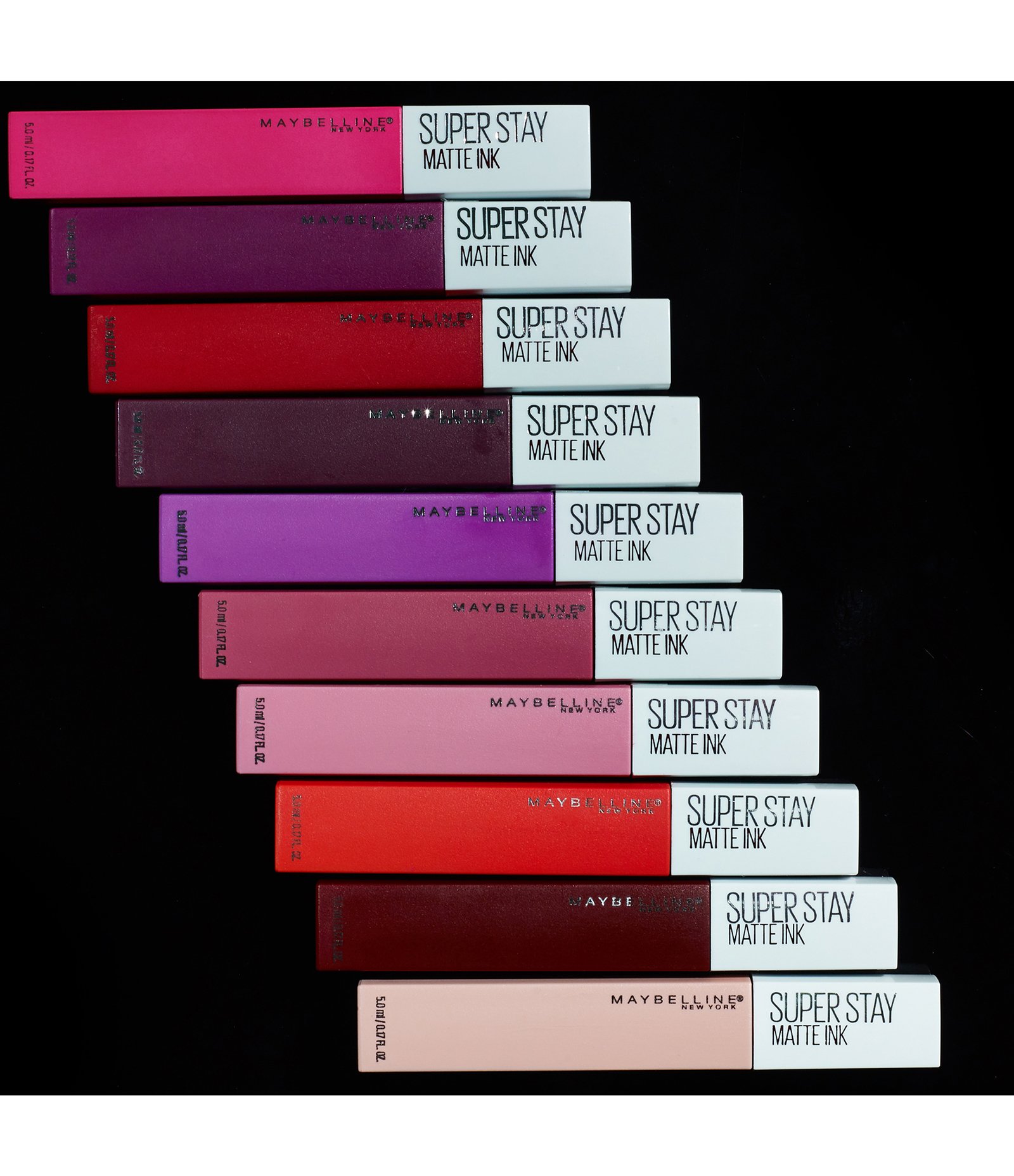 Batom Líquido Longa Duração Maybelline SuperStay Matte Ink, 5ml Voyager 9