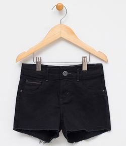 Short Infantil em Jeans - Tam 5 a 14