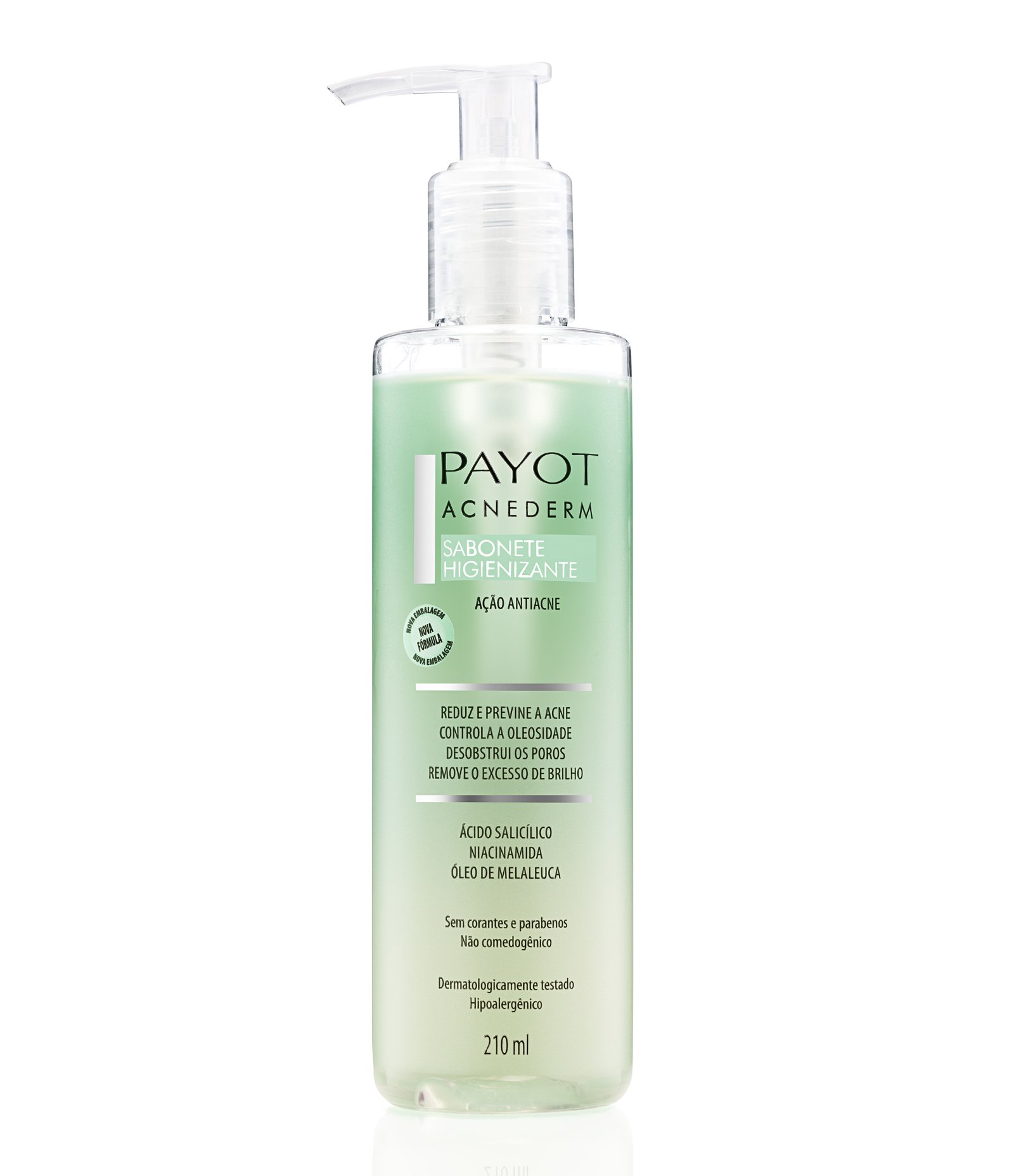 Sabonete Líquido Higienizante Payot Acnederm 210ml 1