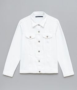 jaqueta branca renner