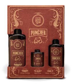Kit QOD Shop Puncher Shampoo + Leave-in + Deo Colônia