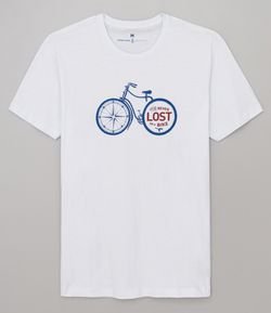 camiseta estampa bike