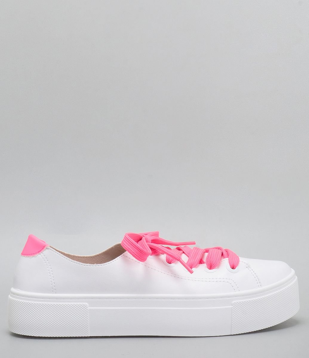 tenis moleca neon