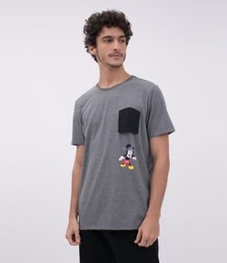 Camiseta com Estampa Mickey - Disney 