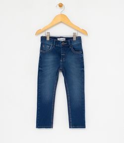 Calça Infantil Jeans em Veludo - Tam 1 a 4