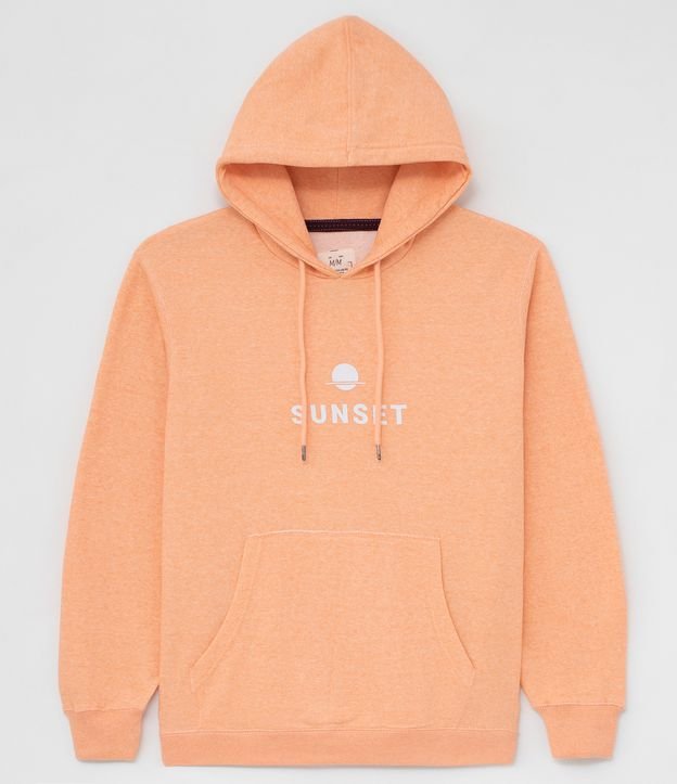 nicce moletom com capuz orange