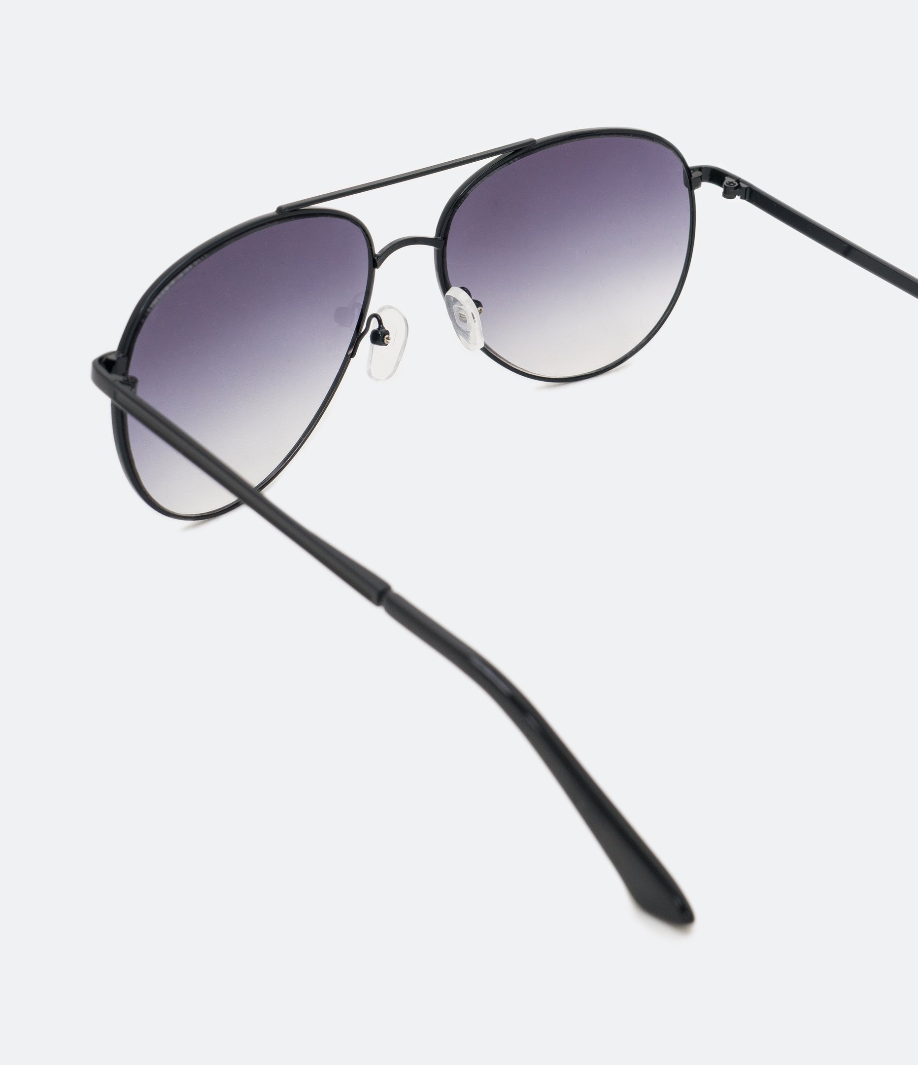 Óculos de Sol Aviador com Lente Degrade Preto 3