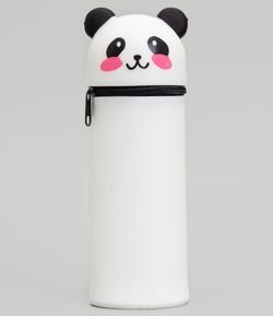 Nécessaire Vertical em Silicone Panda