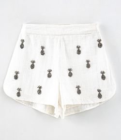 renner short cintura alta