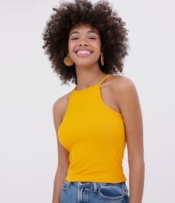 Blusa Lisa Básica em Ribana