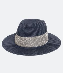 Chapéu Panamá Bicolor