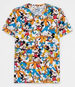 Camiseta Estampa Turma do Mickey 