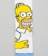 Imagem miniatura do produto Medias Divertidas Caña Larga Hommer Simpsons  Blanco  2