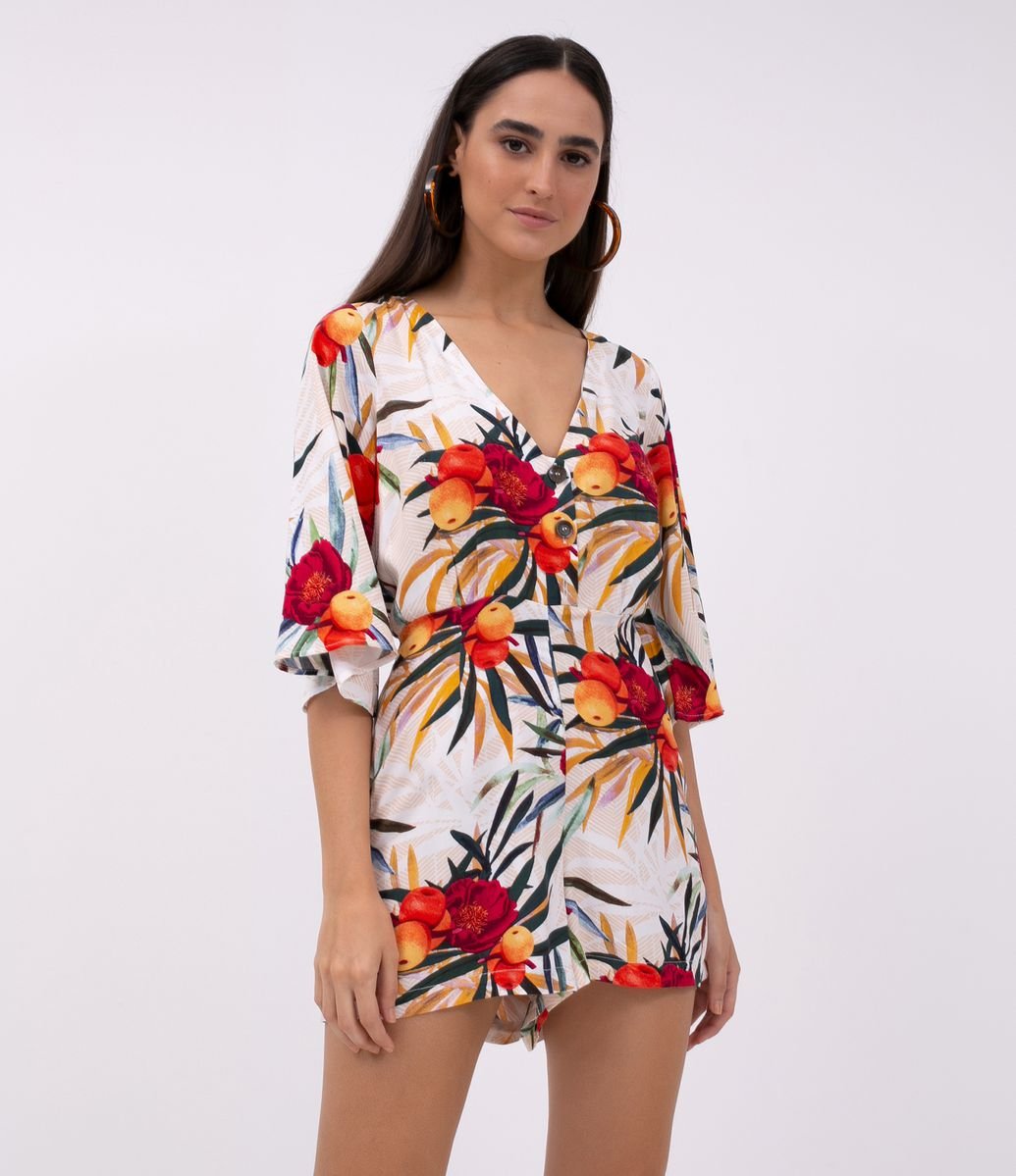 macaquinho estampado