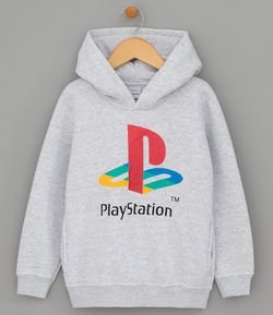 Blusão Infantil Moletom Playstation - Tam 5 a 14