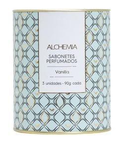 Kit Lata Alchemia Sabonetes Perfumados