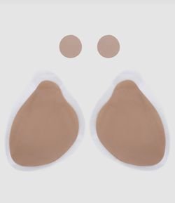 Sutiã Básico Push Up  Invisível Colante em Poliester Liso Trifil