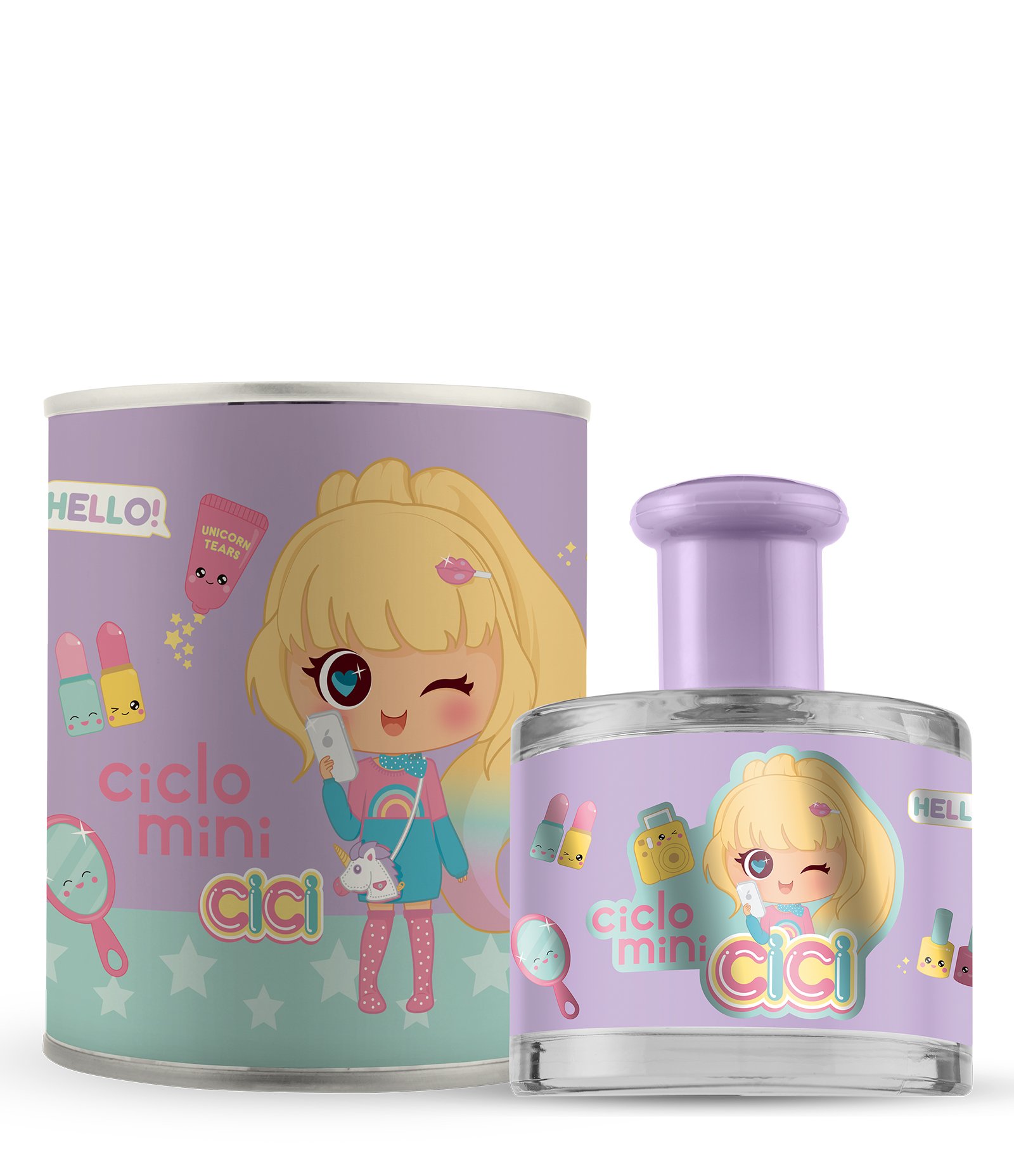 Deo Colônia Ciclo Mini Cici Bela 100ml 1