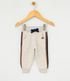 Imagem miniatura do produto Pantalon Infantil en Algodon con Rayas Laterales - Talle 0 a 18 meses  Gris 1