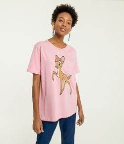 Blusa com Estampa Bambi