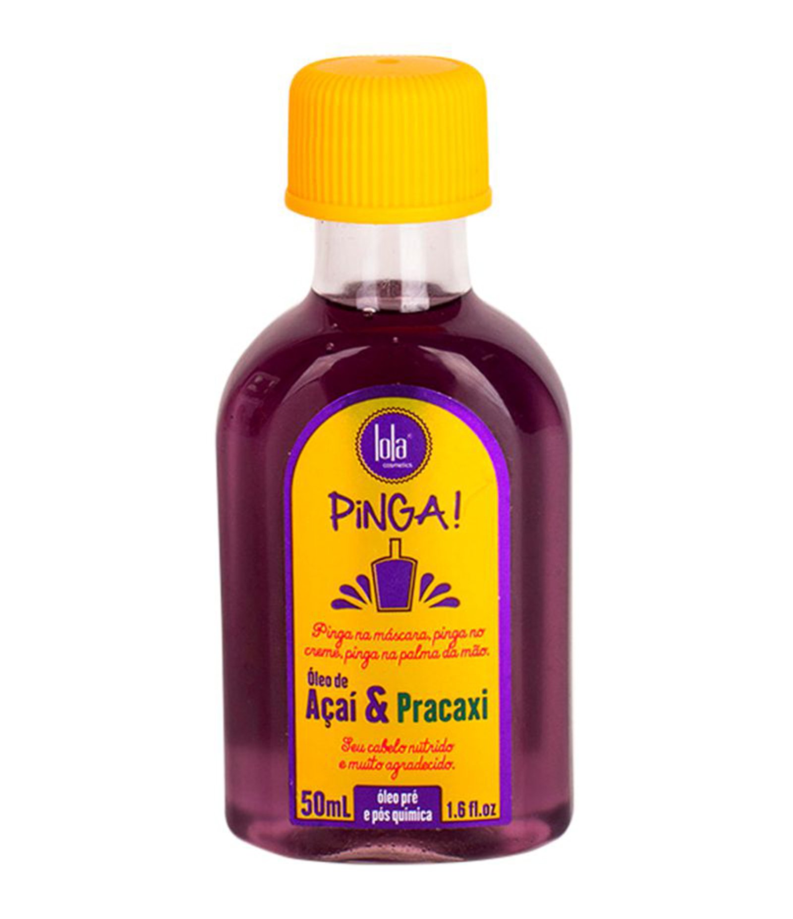 Óleo de Açai & Pracaxi Pinga Lola Cosmetics 50ml 3