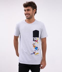 Camiseta com Estampa Mickey 