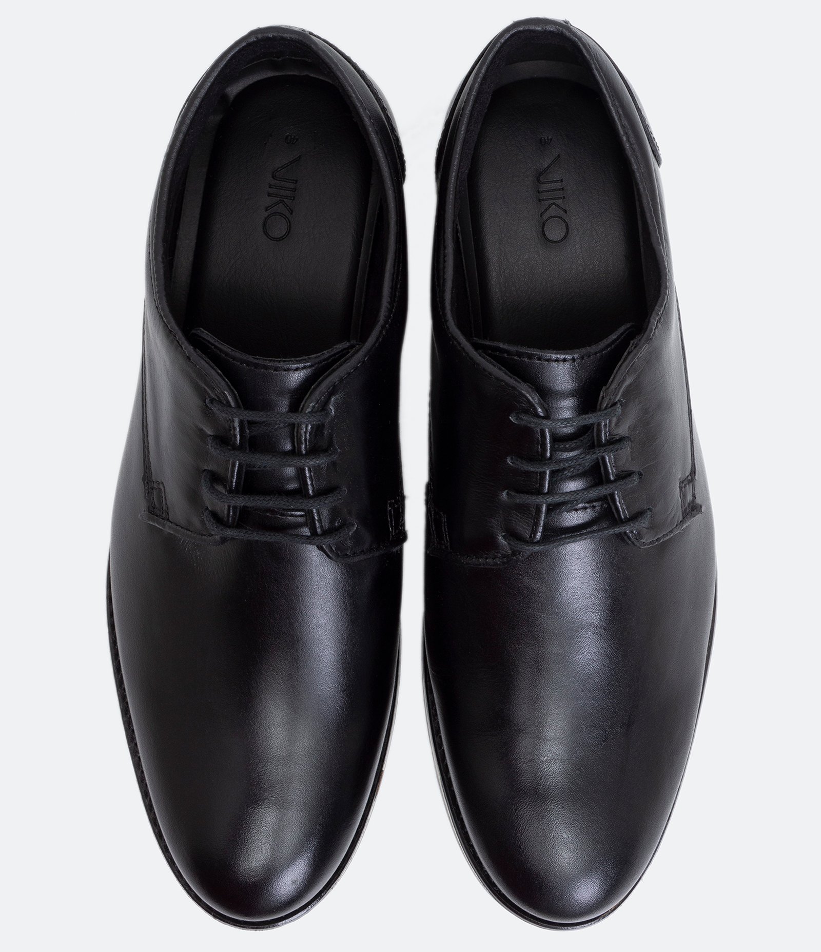 Sapato Masculino Casual em Couro VIKO Preto 4