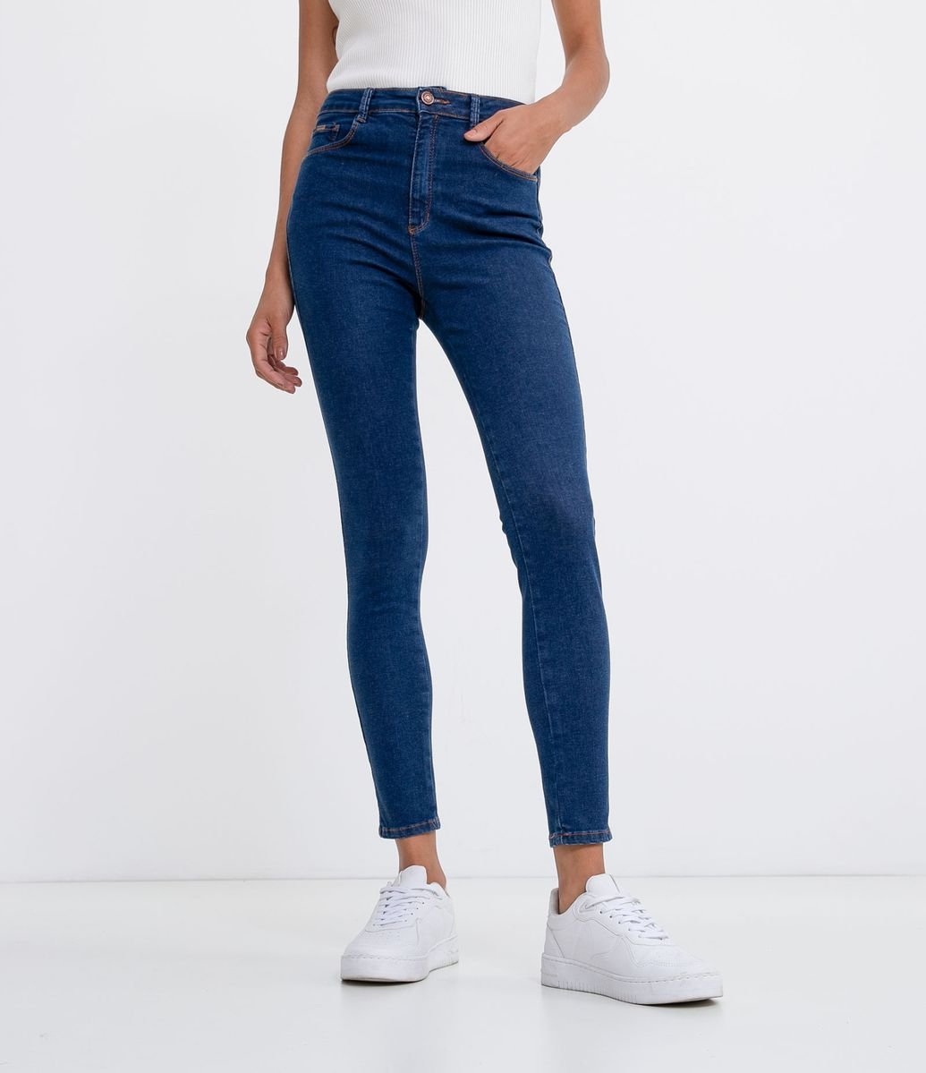 calça jeans renner cintura alta