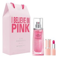 Kit Givenchy Live Irresistible Rosy Crush + Miniatura Le Rouge Perfecto