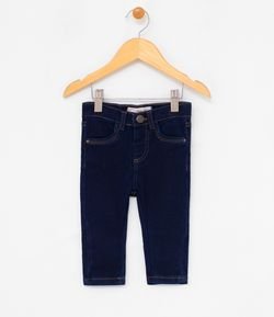 Calça Infantil em Jeans Slim - Tam 3 a 18 meses