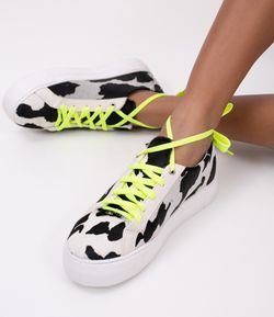 tenis animal print renner
