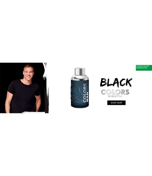 Perfume Benetton Colors Man Black Eau de Toilette 100ml 7