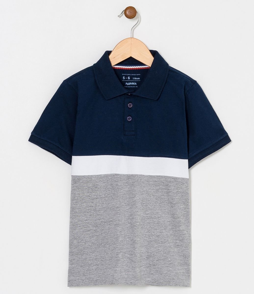 remeras con cuello polo