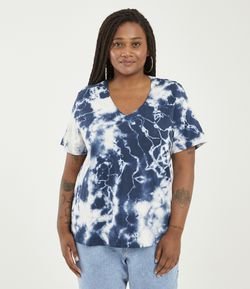 Camiseta Tie Dye Curve & Plus Size