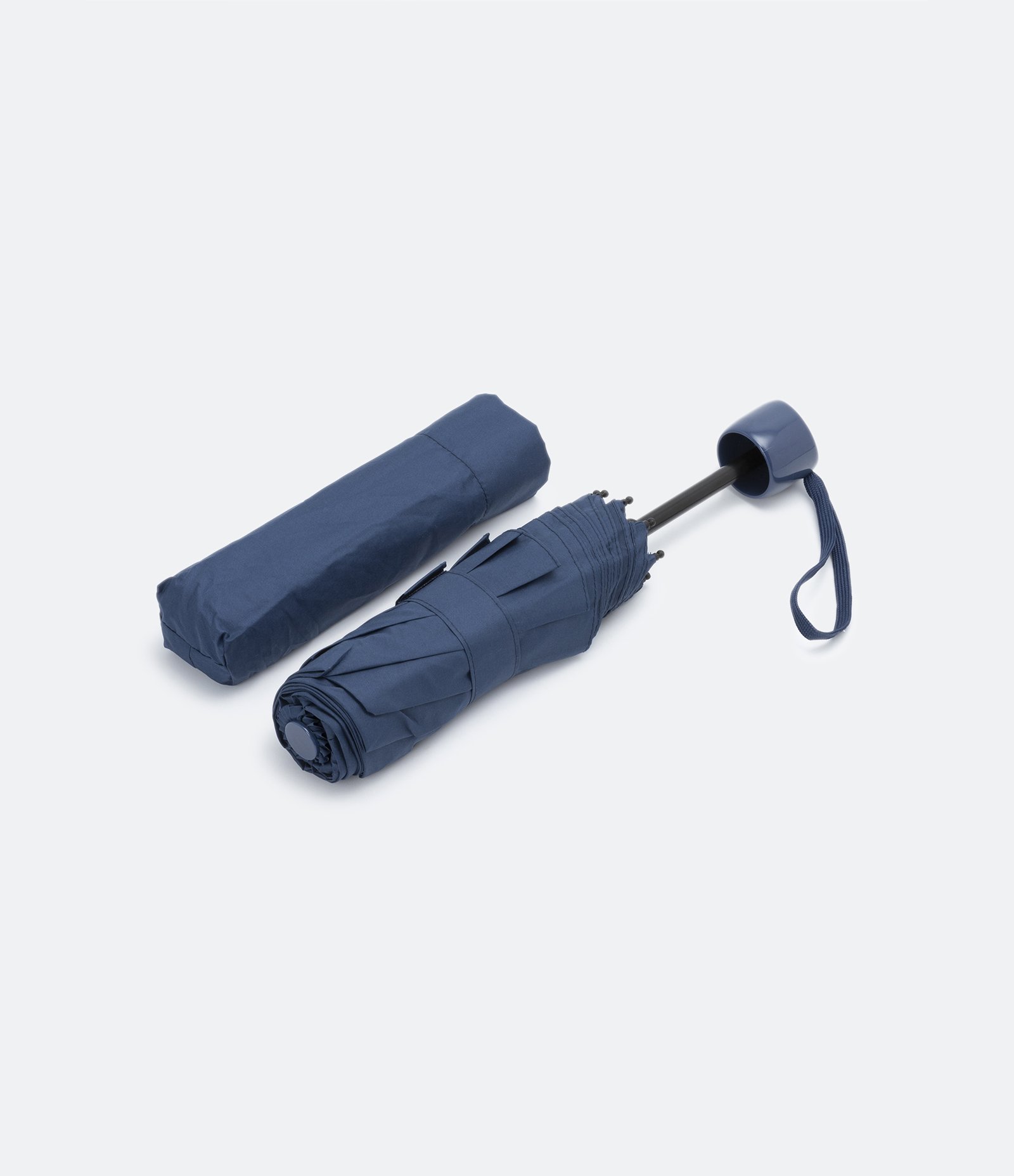 Mini Sombrinha em Alumínio com Capa Azul 3