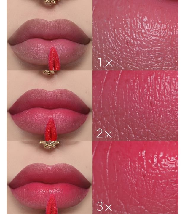 Batom LÍquido Lip Tint Boca Rosa Payot Vermelho 3