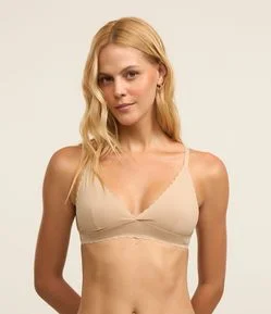 Sutiã Básico em Microfibra com Bojo Removível