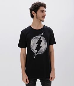 Camiseta Estampa Flash Brilha no Escuro