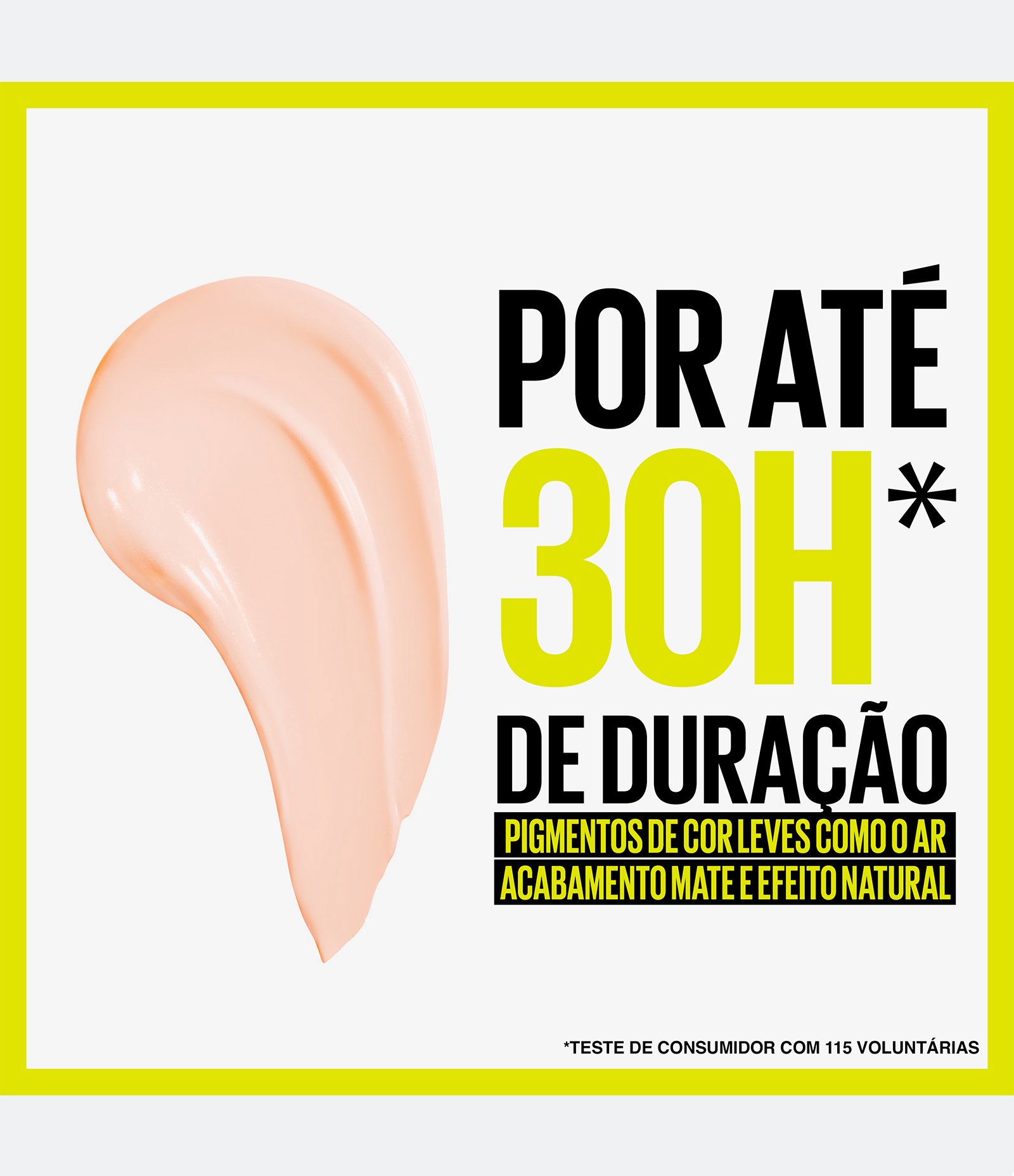 Base Longa Duração Maybelline Superstay Full Coverage 30ml Ivory 3