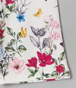 Calça Infantil Pantacourt Estampada - Tam 5 a 14 - Renner